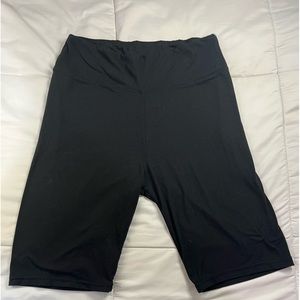 black biker shorts